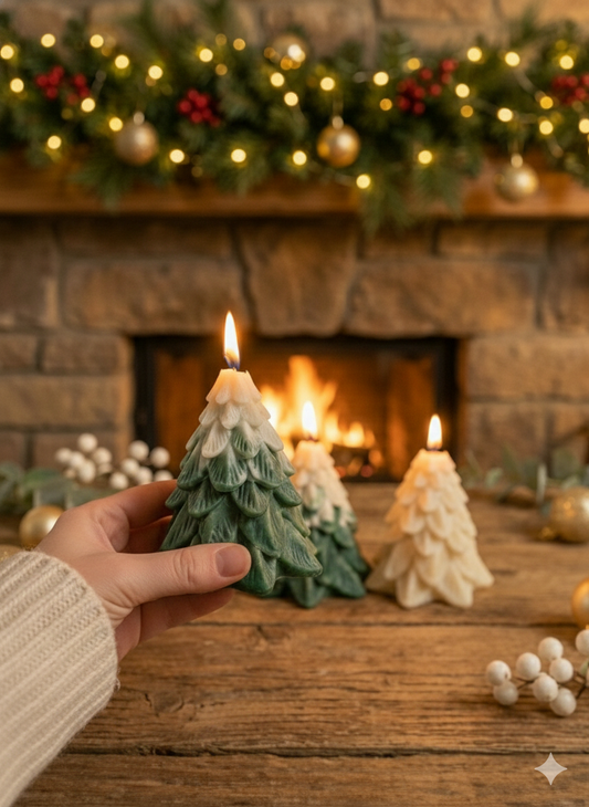 Christmas Tree Shape Candle