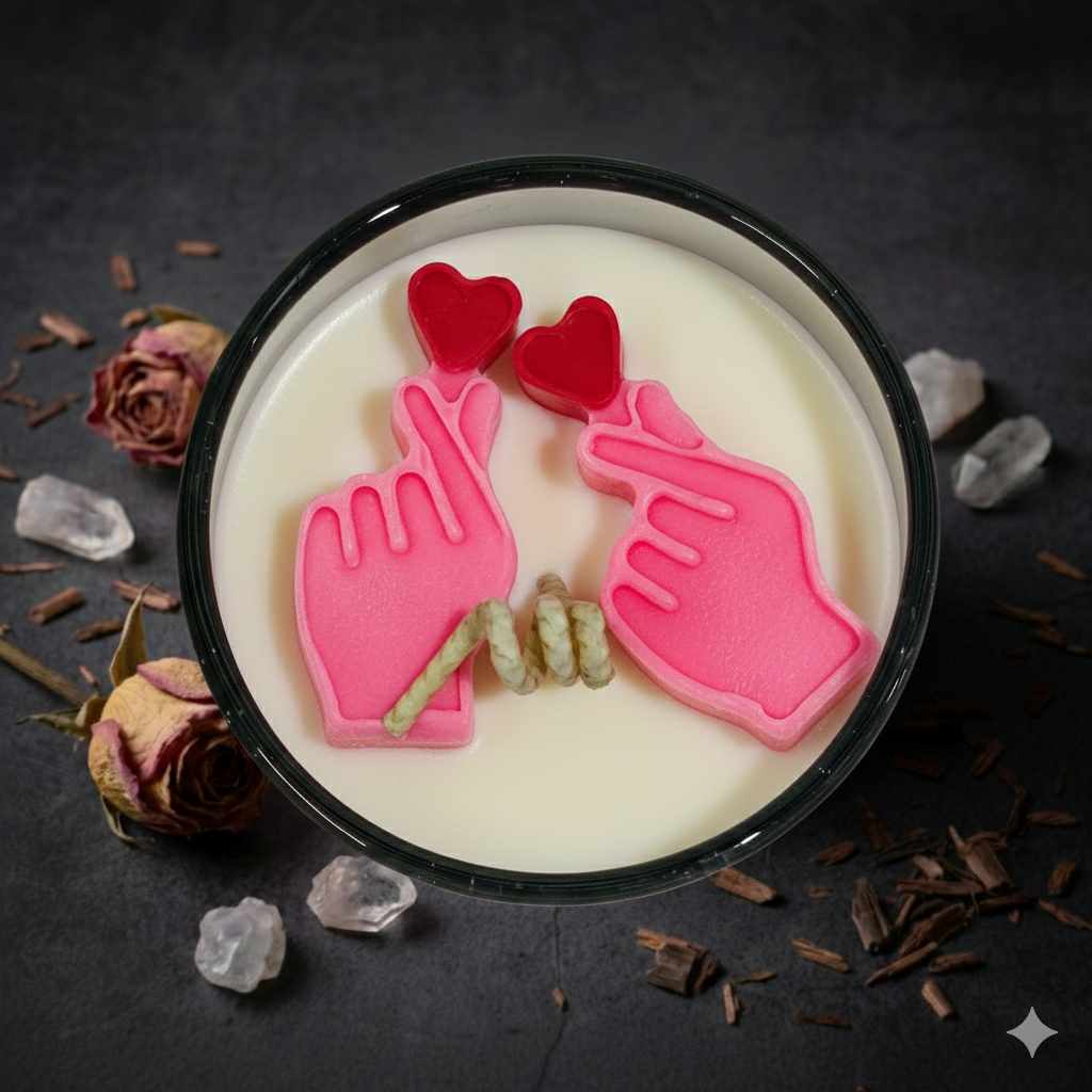 Pink Promise Valentine Candle | Soy Wax Candle | Valentine Special Gift