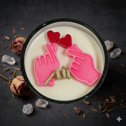Pink Promise Valentine Candle | Soy Wax Candle | Valentine Special Gift