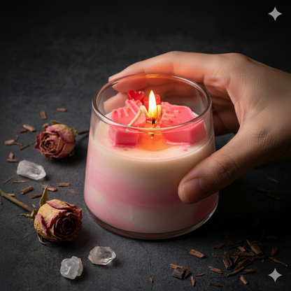 Pink Promise Valentine Candle | Soy Wax Candle | Valentine Special Gift