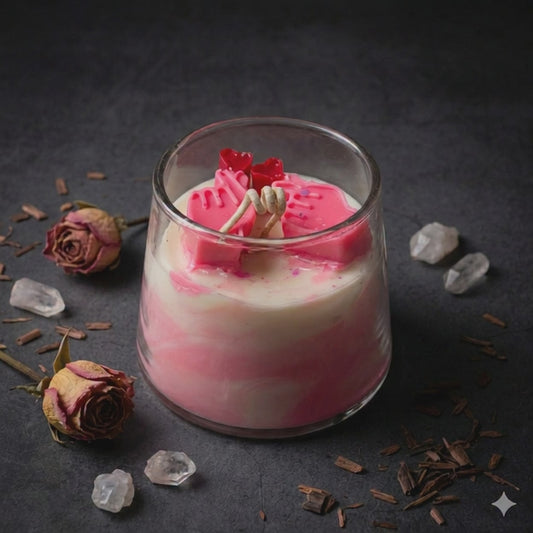 Pink Promise Valentine Candle | Soy Wax Candle | Valentine Special Gift